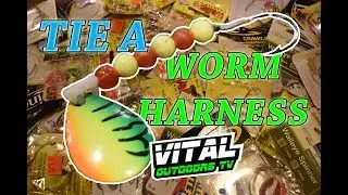 How to tie a Worm Harness for Walleye Fishing