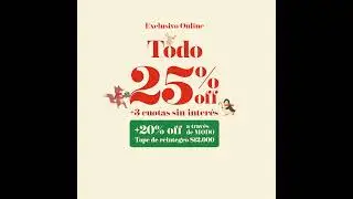 Navidad 20Off 1080x1080 ConLogo
