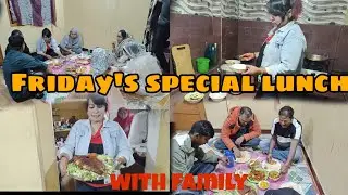 Friday's special lunch  ll  full family bahut enjoy kiye #familyvlog #adnawazvlogs #femalevlogger