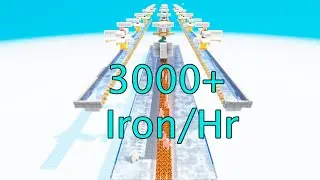 Iron Farm (3000+ Iron Per Hour, Minecraft 1.16.5 - 1.20.1) Build Tutorial