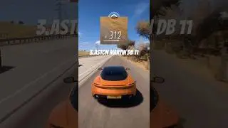 Top 3 Fastest Aston Martin in FORZA HORIZON 5#db11#dbs#77#youtubeshorts