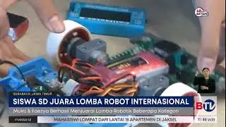 Siswa Surabaya Juarai Lomba Robot Internasional