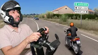 Je traverse la France en moto sur ETS2 🚫 sans autoroute (1890 km)