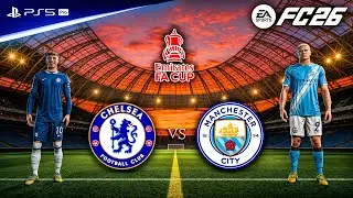FC 26 - Chelsea vs. Man City - FA Cup 25/26 Final Match | PS5 Pro [4K60]