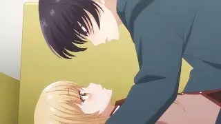 Amane and Mahiru in yukadon position | Angel Next Door #anime