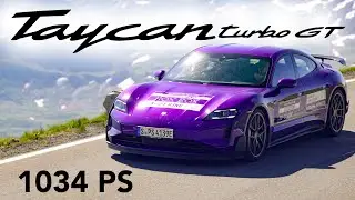 Porsche Taycan Turbo GT mit Weissach Paket auf dem Großglockner TestDrive