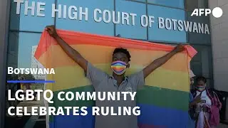 Botswana LGBTQ community celebrates after historic gay rights win | AFP