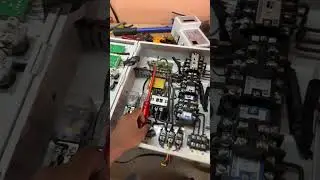😎#viralvideos #viralvideos #electrical #industrialelectrician #motorcontroller #electrician