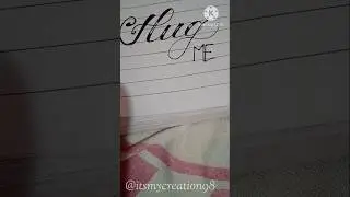 in calligraphy writing 🖋️📝shorts| #shorts #ytshort #calligraphy #art #brushpen #name