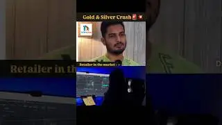 Gold & Silver Crash 2026 | Share market | #silverprice #goldprice #funnyshorts #viral
