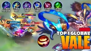 TUTORIAL BERMAIN HERO VALE TERKUAT DIJAMIN AUTO JADI TOP GLOBAL || MOBILE LEGENDS INDONESIA