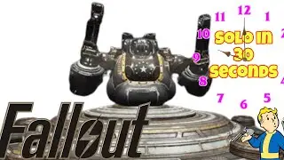 Fallout 76 New raid bug solo the robot in 30 seconds