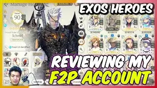 My Main f2p Account Review | Progress Report | Exos Heroes