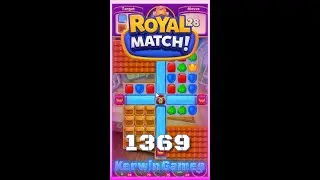 Royal Match Level 1369 - Super Hard Level - No Boosters Gameplay
