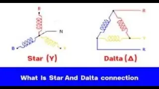 what is a star and dalta connection/star or dalta connection /diffrence b/t star dalta connection