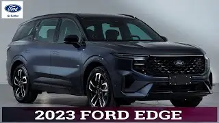 New 2023 Ford Edge - L   With a 271-Hp Hybrid Powertrain And a 27-Inch Touchscreen