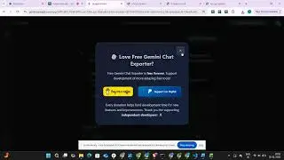 Gemini Chat TO PDF,DOCX,Markdown,Excel,Text AND More .Free Forever