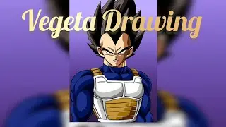 How to draw Vegeta🌟 