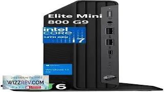 HP Elite Mini 800 G9 MFF PC Business Desktop Computer 14th Gen Review