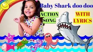 Baby Shark Do do do do English Rhyme With Dance |Action Song for kids| Kids Nursery Rhymes & Songs