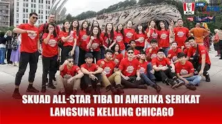 KFC DBL Indonesia All-Star 2023 Tiba di Chicago, Amerika Serikat
