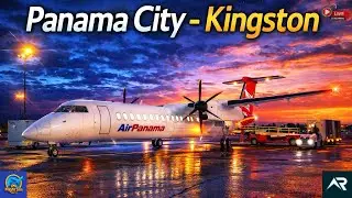 🔴 Live RFS- Real Flight Simulator | Air Panama Dash 8: Panama City to Kingston | RFS Live