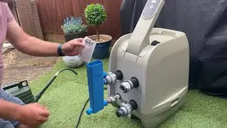 Prevent and fix E02.  Descaling a Lay Z Spa 2022 (4-pipe) Hydrojet pump with an EASY-SCALE ™️ kit.