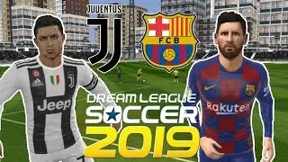 Juventus vs Barcelona &bull; Champions League &bull; Dream League Soccer 2020