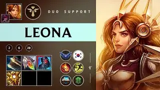 Leona Support vs Zaahen - KR Diamond Patch 25.24