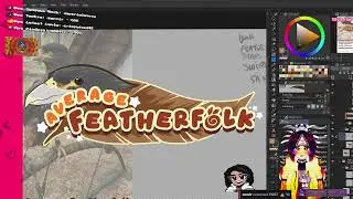 [VOD] | Logo work :D |🎨[H]ARTsudan #54 | !lurk !commands !hug