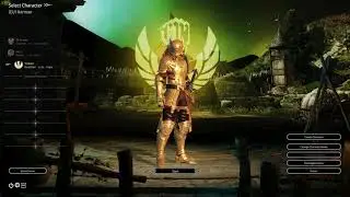 Bless Online - Human Log out screen