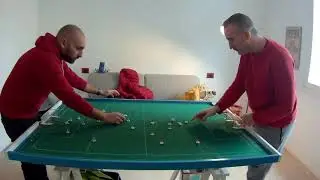 Subbuteo - Calcio da tavolo. DLF Gorizia. Guido - Alex 1&deg; tempo