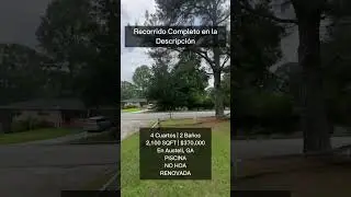 Casa RENOVADA con PISCINA en Venta en Austell, GA - 4 Cuartos, 2 Ba&ntilde;os I Georgia Bienes Raices