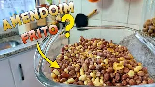 AMENDOIM SALGADO COM ALHO - TORRADO MUITO FÁCIL