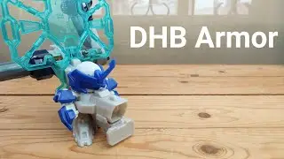 BATTLE B-DAMAN 27 DIRECT HIT BATTLE ARMOR WHITE UNBOX, BUILD & TEST SHOT クバトルビーダマン (SONOKONG)