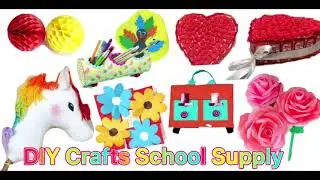 26 DIY Compilation Using school supply for Event use/Party/Anniversary/Educational Craft tutorial