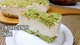 NO BAKE Buko Pandan Ice Cream Cake | 3 Ingredients Only | Met's Kitchen