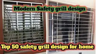 Steel safety grill design // stainless steel safety grill design for home // window safety grill.