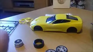 Revell 2014 Corvette Stingray easy click kit   The Toy Box