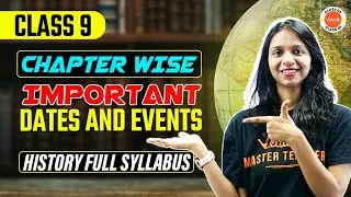 All Important Dates and Events | Class 9 History Full Syllabus | CBSE 2024