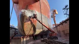 Ultra High Pressure Water Blasting Equipment for Ships | AKA Robotics