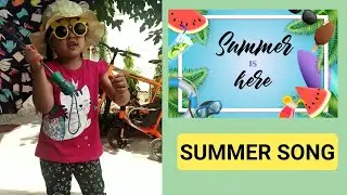 SUMMER SONG | SUMMER RHYME for Kids | SEASON SONG 🎵 | Happy Sargam