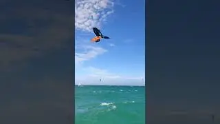 Huge Windfoiling Jump 🤯😱 So awesome!