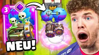 😱🤯ICH SPIELE das EVO-SKELETTFASS... (und bin erstaunt!) | Neue Evolution in Clash Royale!