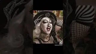 Goth Makeup Challenge - Look Two, is a Nu-Goth trying to BE Trad Goth