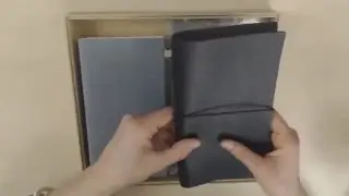 Beautiful vegan leather Traveller's Notebook!