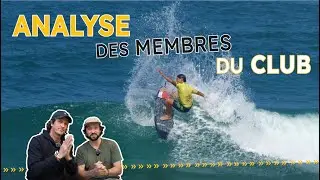 Analyse n&deg; 4 des membres du Club SURF PROGRESS +