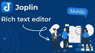 Редактор форматированного текста — мобильный Joplin
