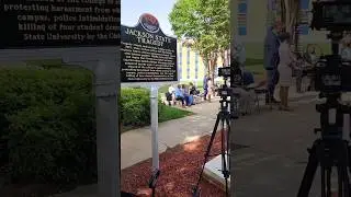 filming 55 anniversary of JSU police shooting #hiphop #basketball #traphiphop #kingrapper #rapcity