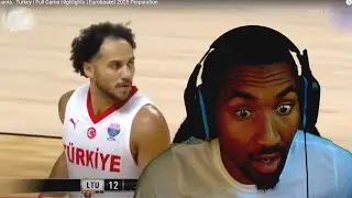 TURKEY GETS REVENGE AGAINST LITHUANIA! Full Game Highlights | Eurobasket 2025 Prep | Reaction 